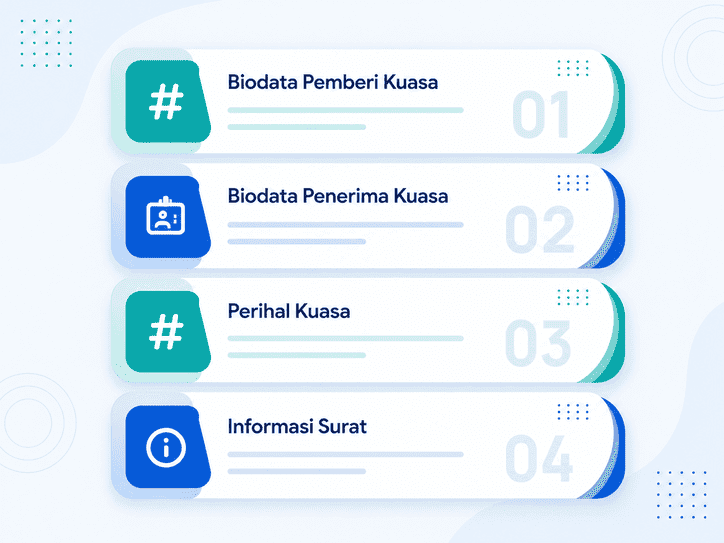 Template Surat Kuasa Profesional - SuratPlus